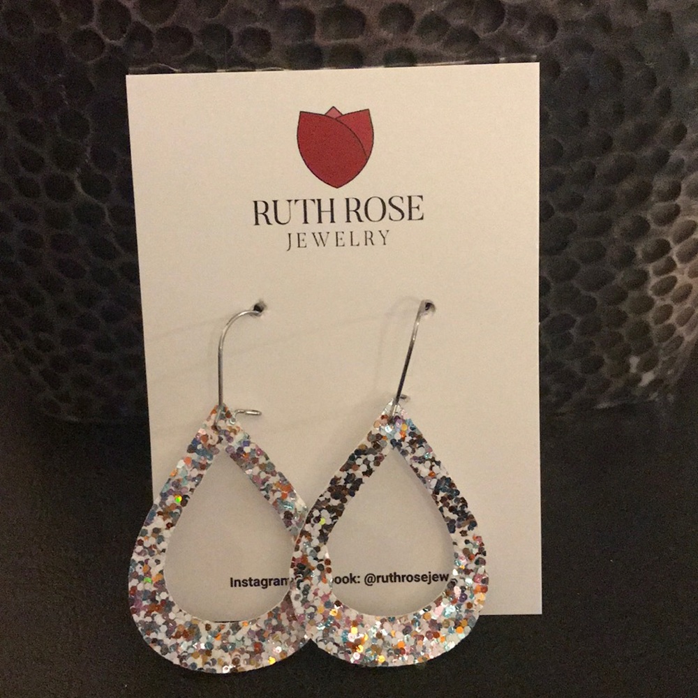 Glitter earrings